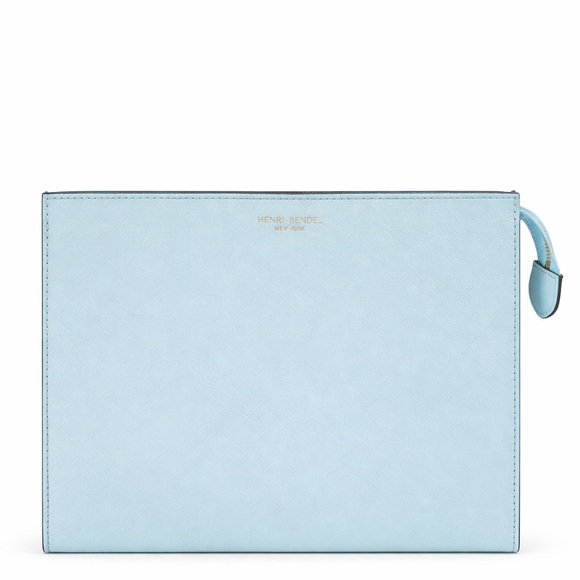 Henri Bendel Wedge Clutch-Like New